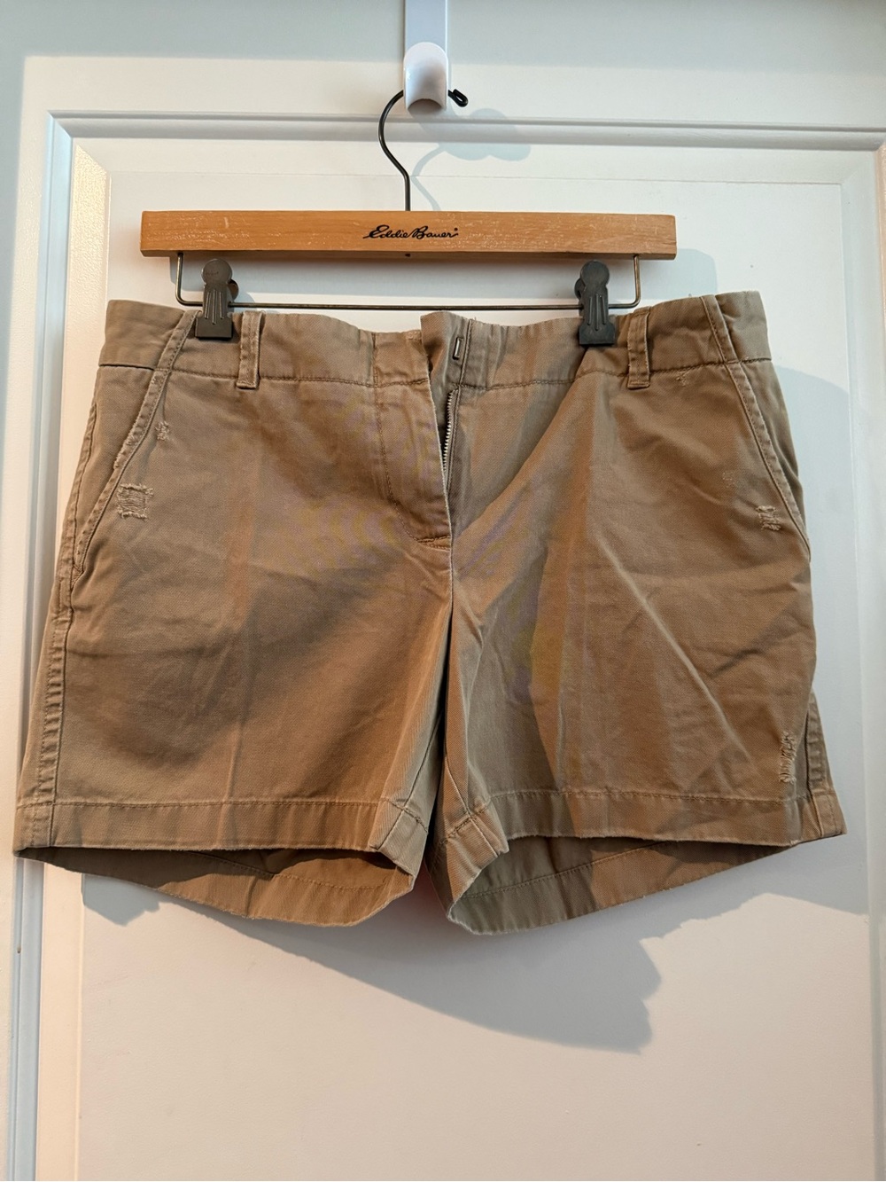 J. Crew Weathered Tan Chino Shorts